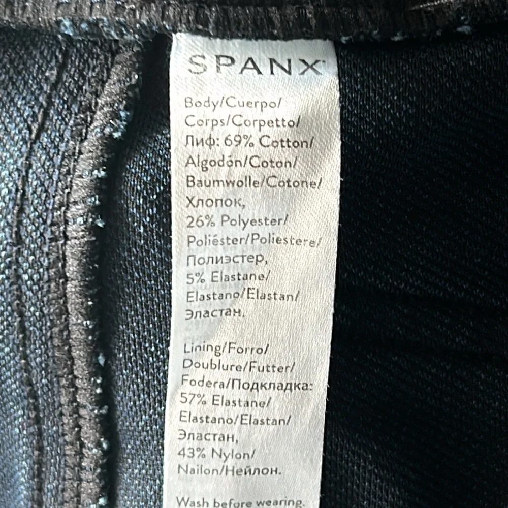 Spanx Jean-is Ankle Leggings 20018R leggings pull on size medium